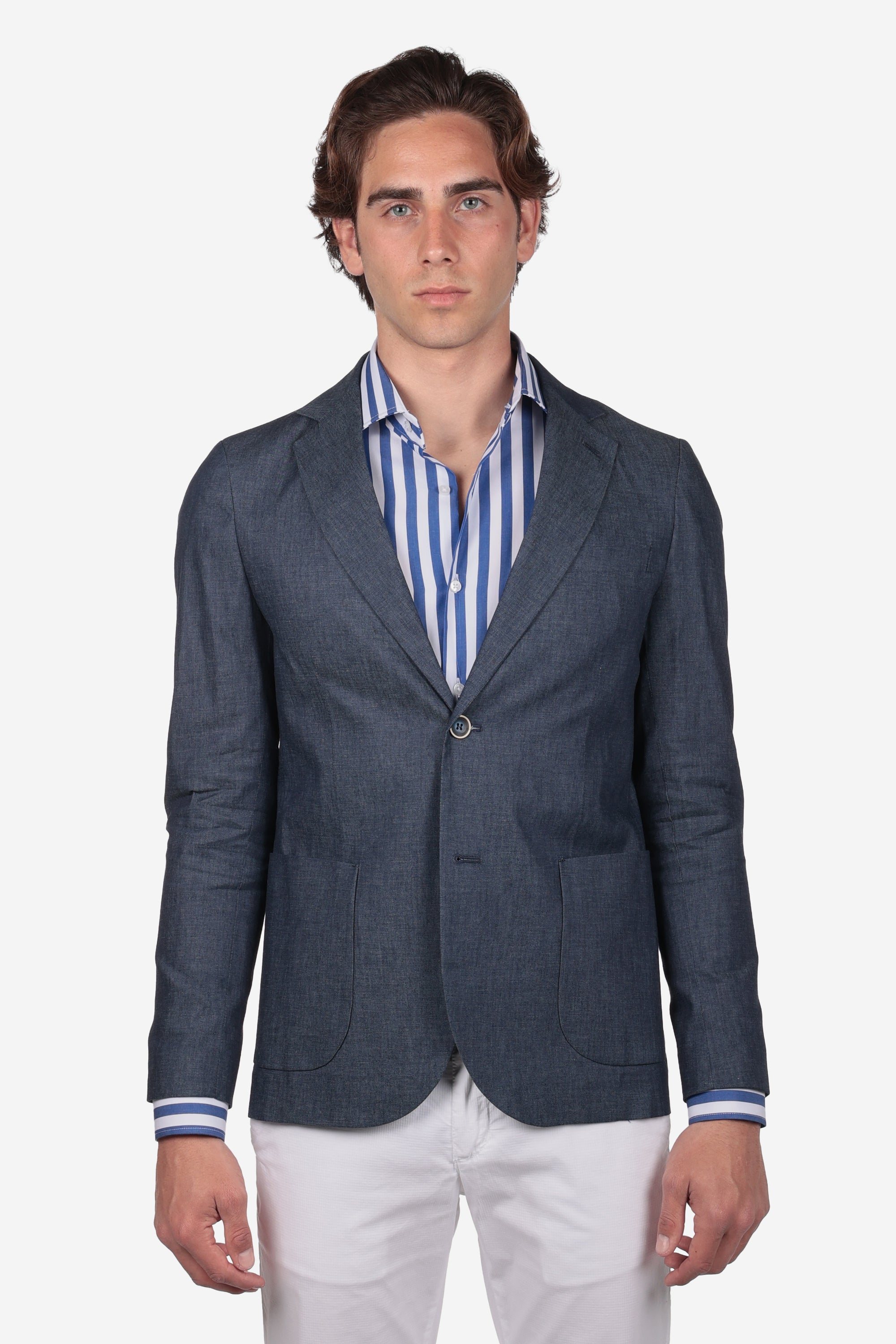 GIACCA MONOPETTO DENIM