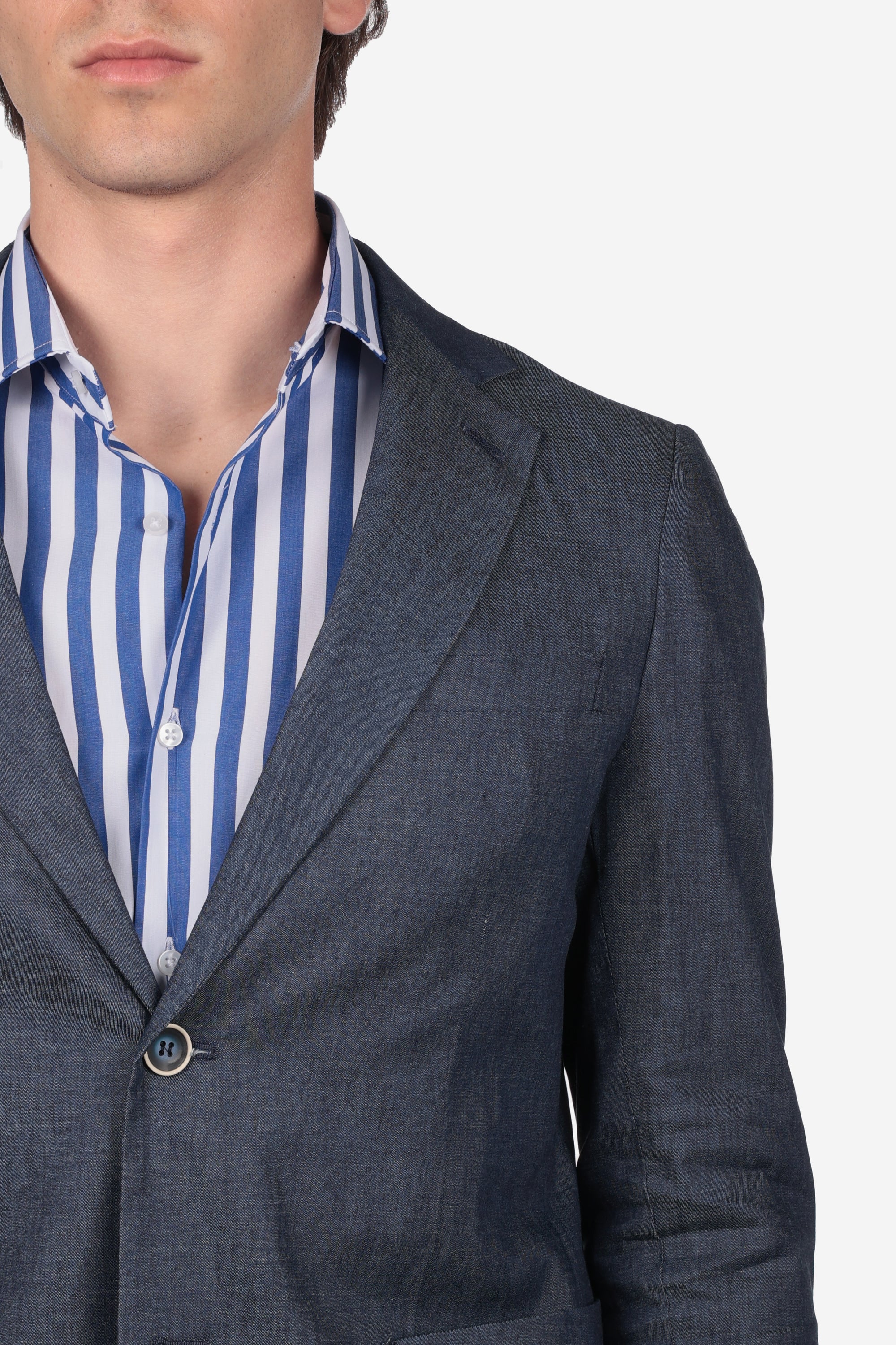GIACCA MONOPETTO DENIM