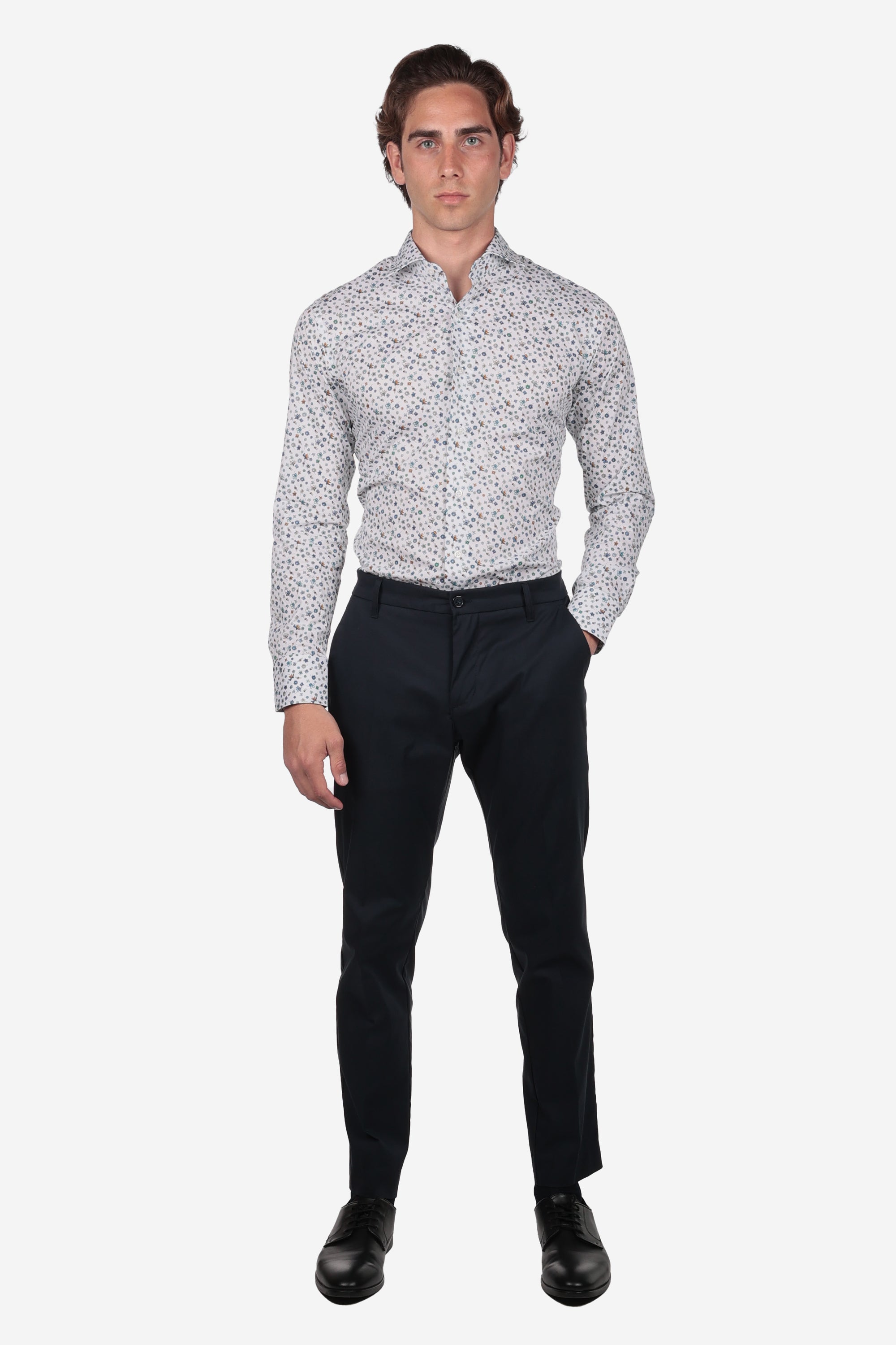 CAMICIA FANTASIA FACILE STIRO FLOWER