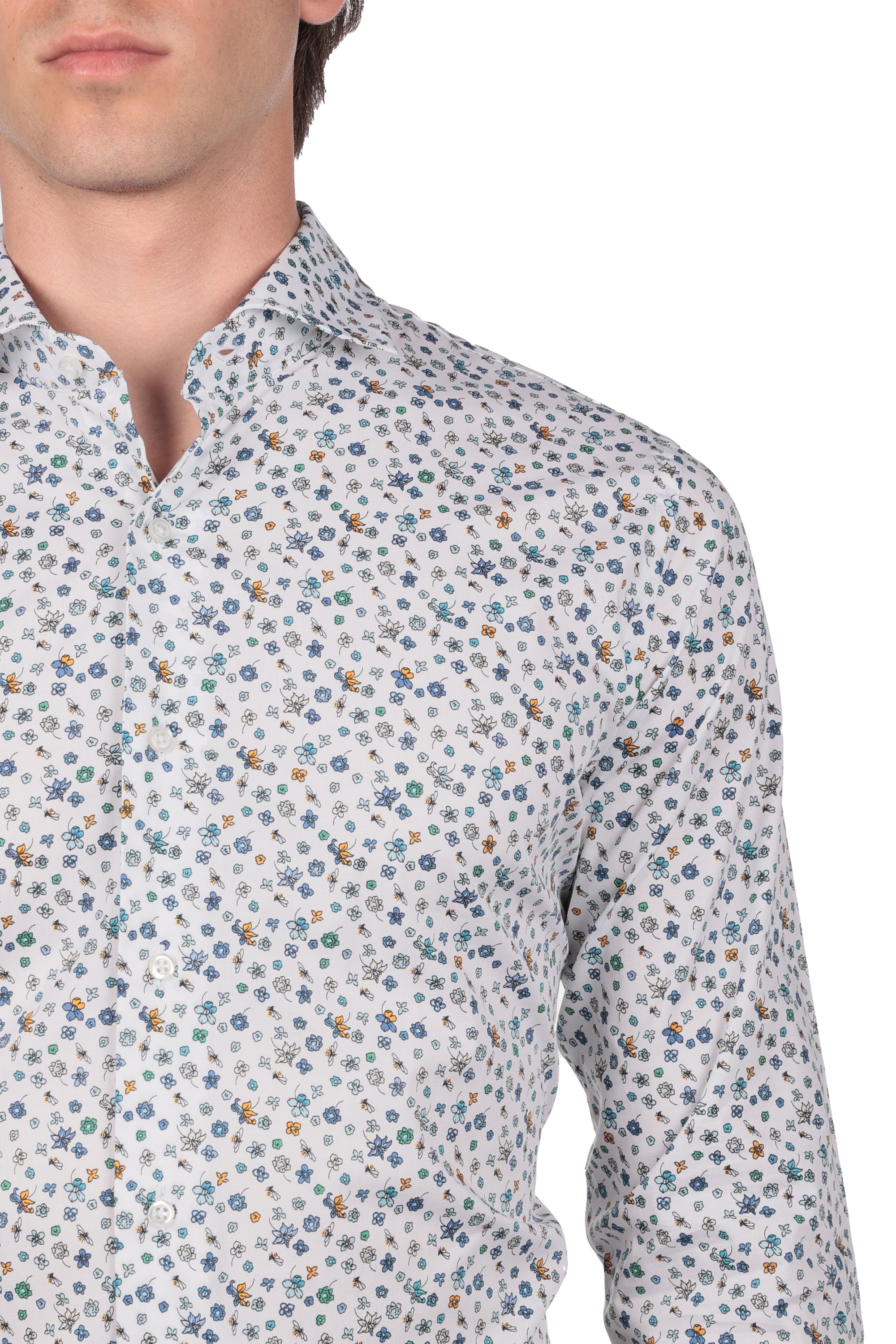 CAMICIA FANTASIA FACILE STIRO FLOWER