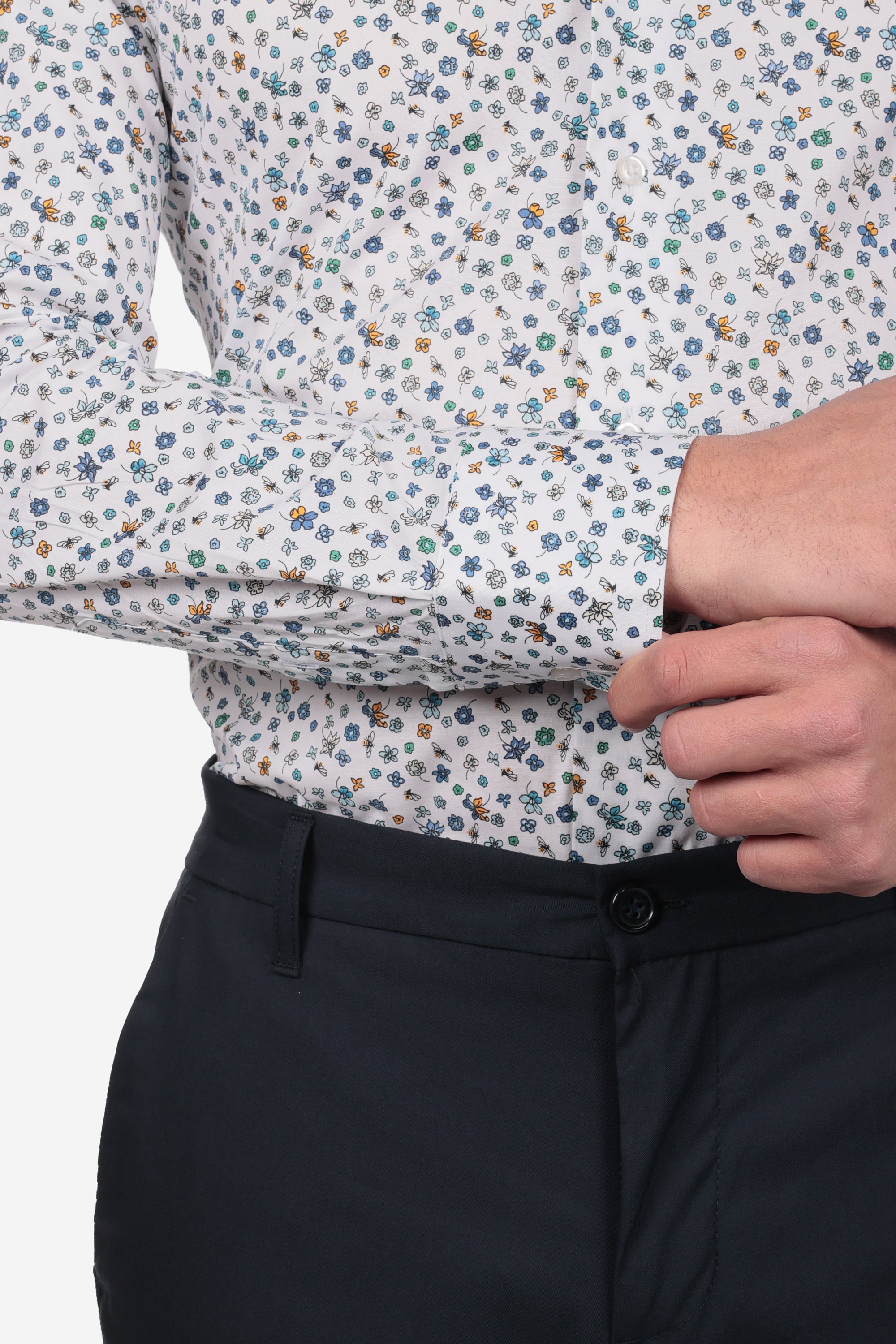 CAMICIA FANTASIA FACILE STIRO FLOWER