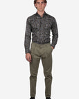 CAMICIA A FANTASIA FACILE STIRO FIORE POIS