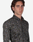 CAMICIA A FANTASIA FACILE STIRO FIORE POIS