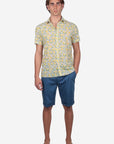 CAMICIA MEZZA MANICA A FANTASIA FACILE STIRO POSITANO
