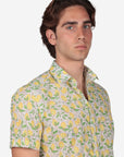 CAMICIA MEZZA MANICA A FANTASIA FACILE STIRO POSITANO