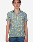 CAMICIA MEZZA MANICA A FANTASIA FACILE STIRO POSITANO