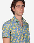 CAMICIA MEZZA MANICA A FANTASIA FACILE STIRO POSITANO