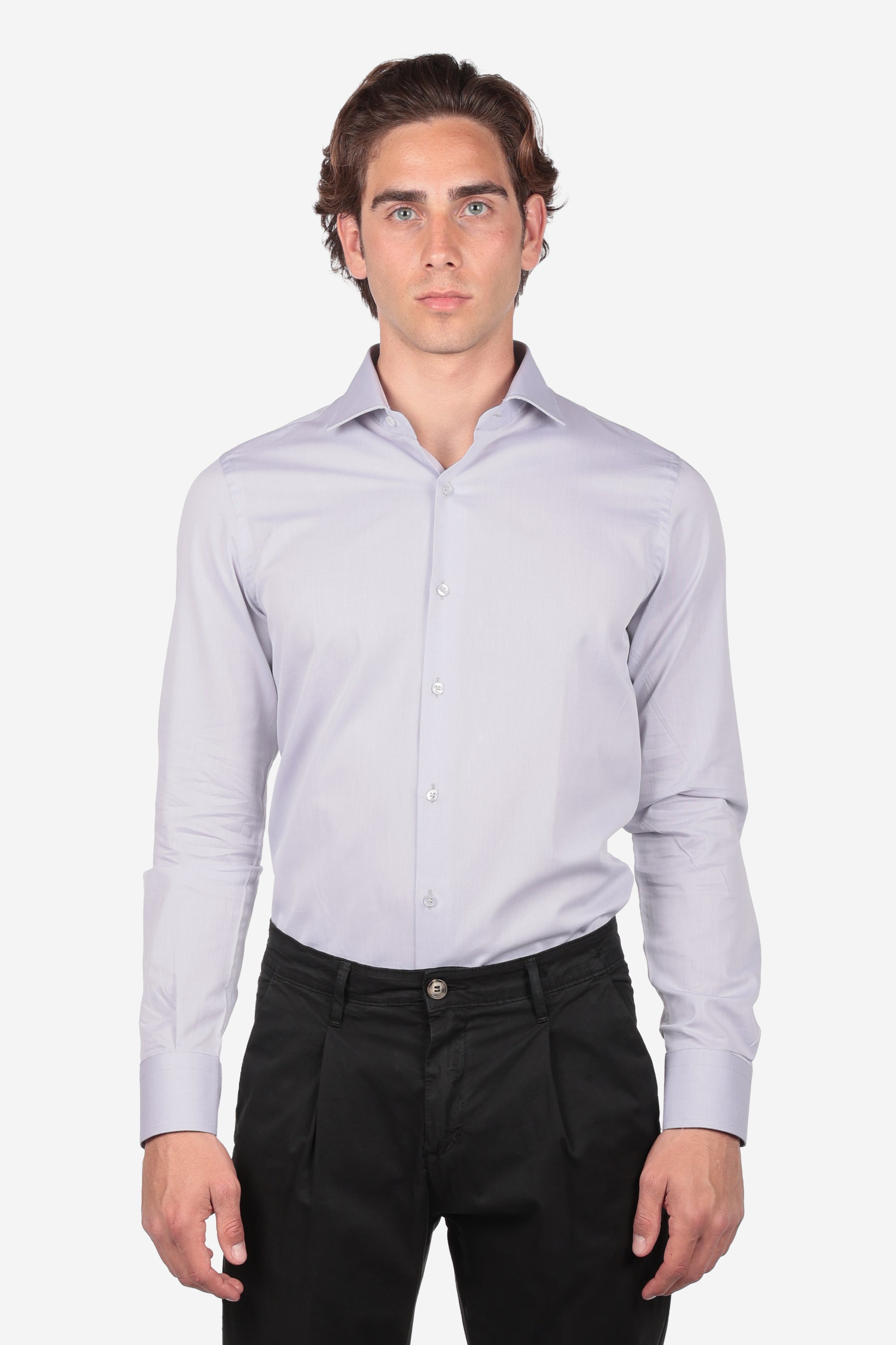 CAMICIA 100% COTONE TWILL