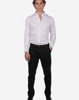 CAMICIA 100% COTONE CON POLSO GEMELLI