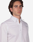 CAMICIA 100% COTONE CON POLSO GEMELLI