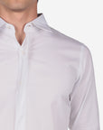 CAMICIA 100% COTONE CON POLSO GEMELLI
