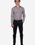 CAMICIA 100% COTONE RIGA EXTRA LARGA