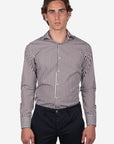 CAMICIA 100% COTONE RIGA EXTRA LARGA