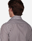 CAMICIA 100% COTONE RIGA EXTRA LARGA