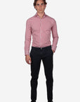 CAMICIA 100% COTONE RIGA EXTRA LARGA