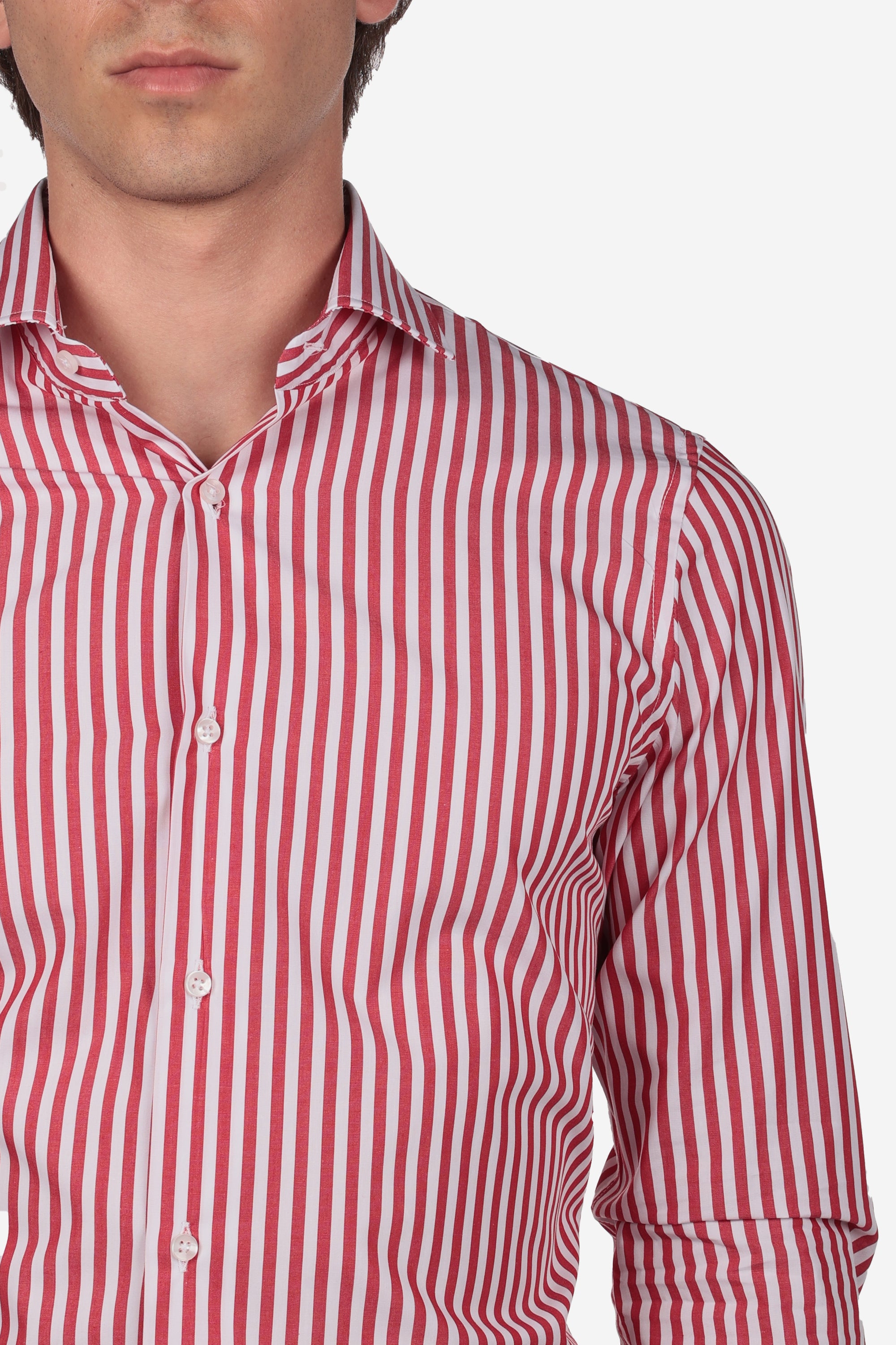 CAMICIA 100% COTONE RIGA EXTRA LARGA