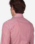 CAMICIA 100% COTONE RIGA EXTRA LARGA