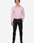CAMICIA 100% COTONE RIGA EXTRA LARGA