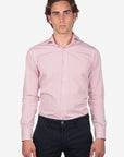 CAMICIA 100% COTONE RIGA EXTRA LARGA