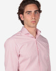 CAMICIA 100% COTONE RIGA EXTRA LARGA