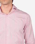 CAMICIA 100% COTONE RIGA EXTRA LARGA