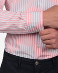 CAMICIA 100% COTONE RIGA EXTRA LARGA
