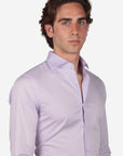 CAMICIA 100% COTONE TWILL GLICINE
