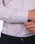 CAMICIA 100% COTONE TWILL GLICINE