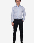 CAMICIA 100% COTONE CON POLSO GEMELLI