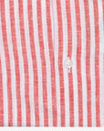 Camicia 100%lino riga media