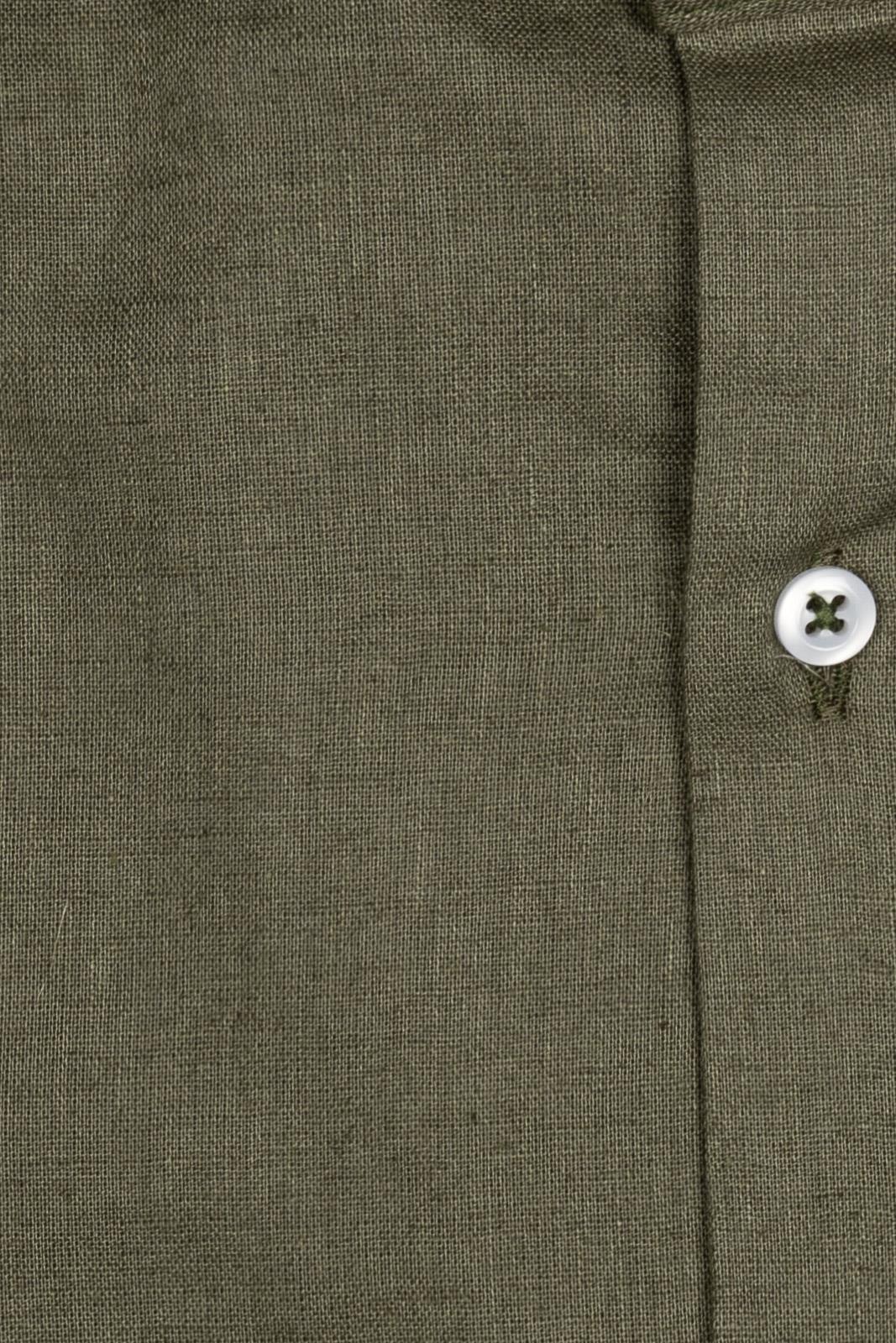 CAMICIA 100% LINO TINTA UNITA