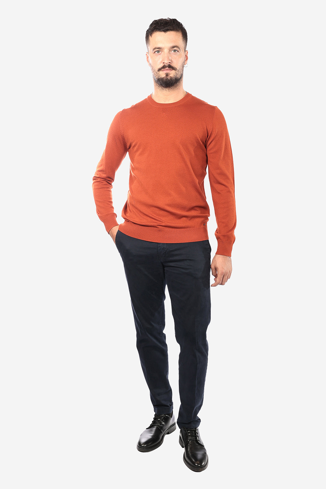 Maglia in girocollo antiallergico
