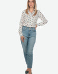 CAMICIA A FANTASIA FACILE STIRO VESPETTA DONNA