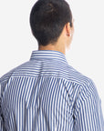 CAMICIA 100% COTONE RIGA EXTRA LARGA