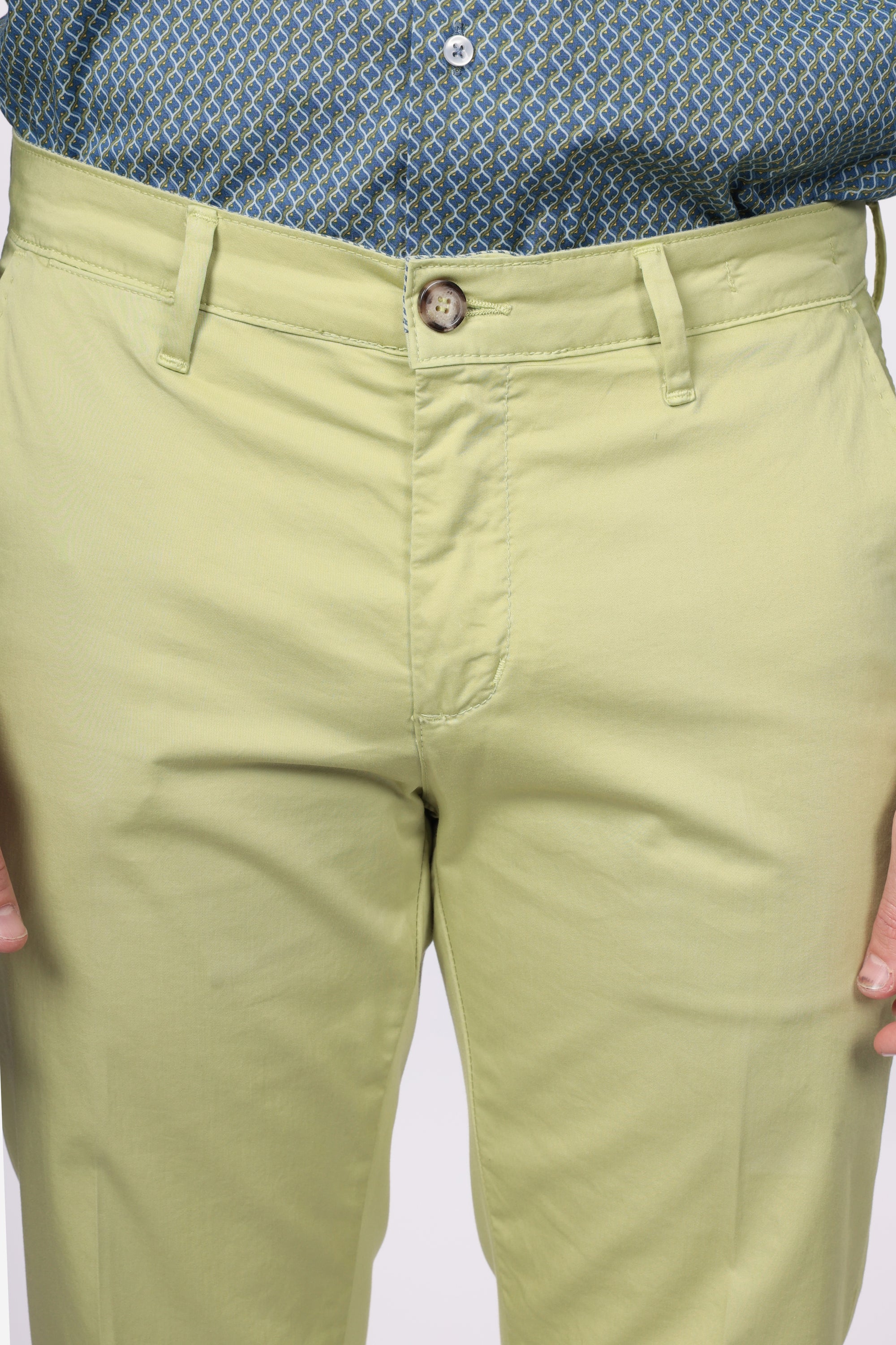 PANTALONE IN RASO DI COTONE