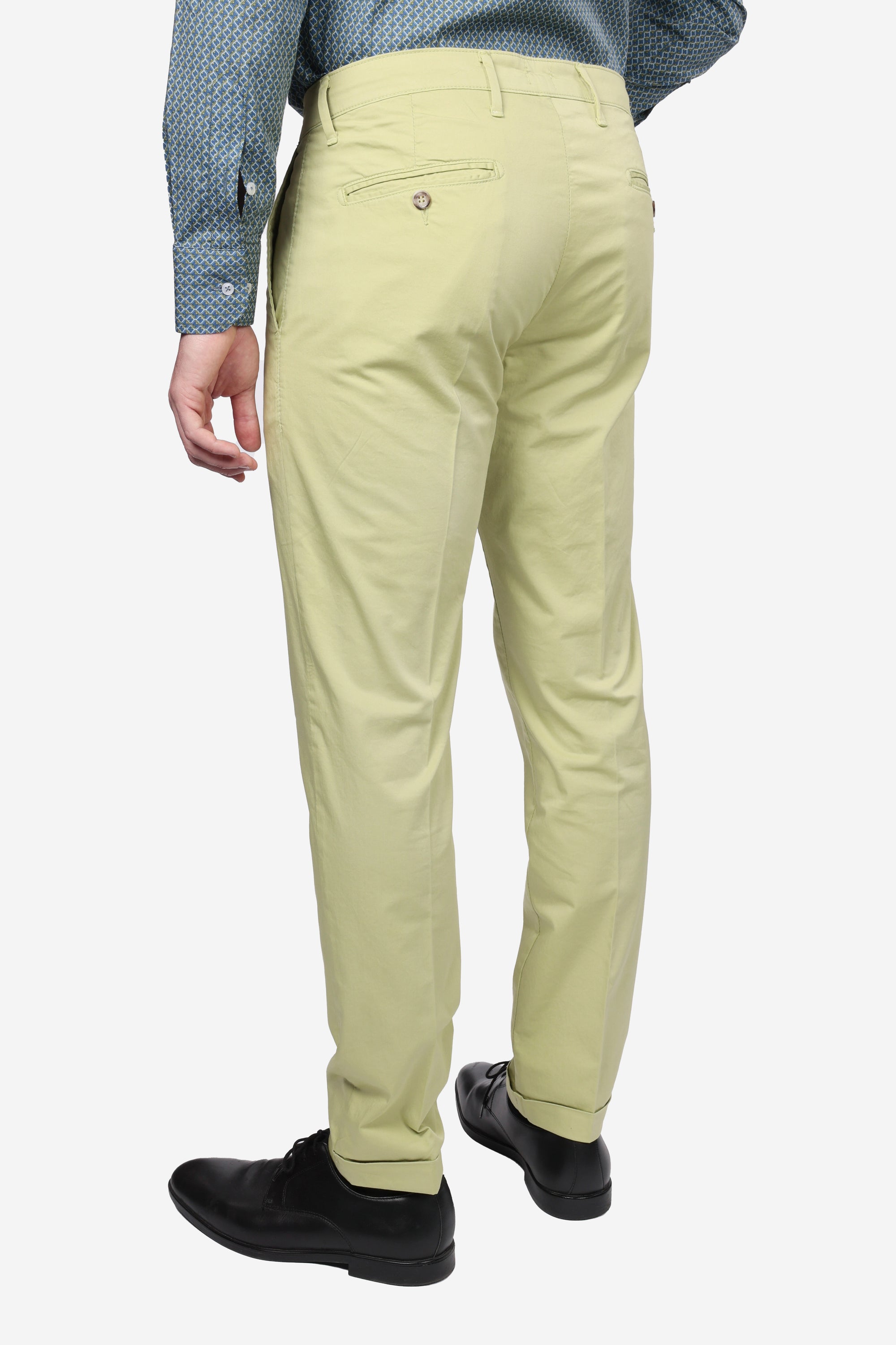 PANTALONE IN RASO DI COTONE
