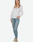 CAMICIA 100% COTONE POP SATURNO DONNA
