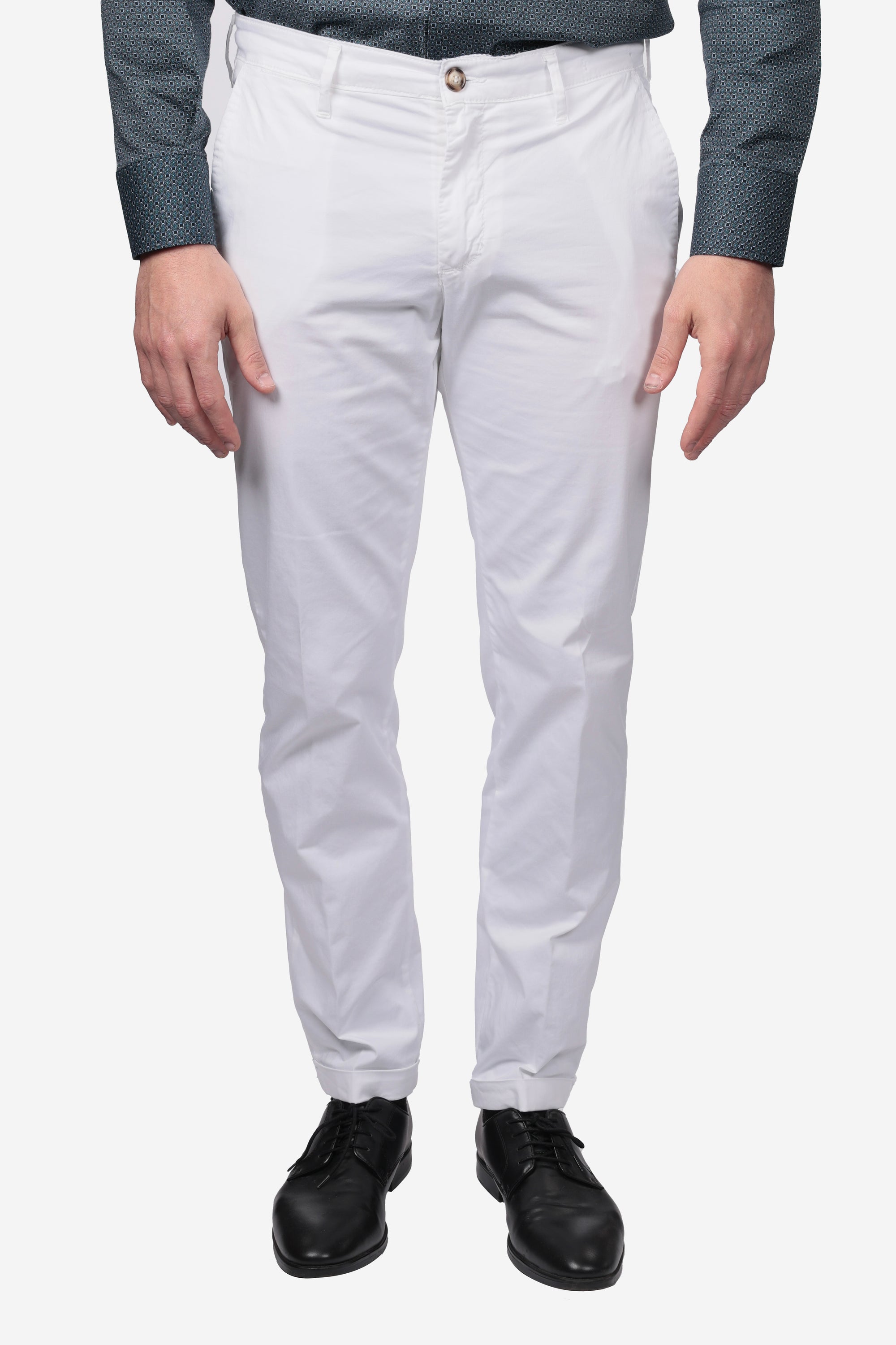PANTALONE IN RASO DI COTONE