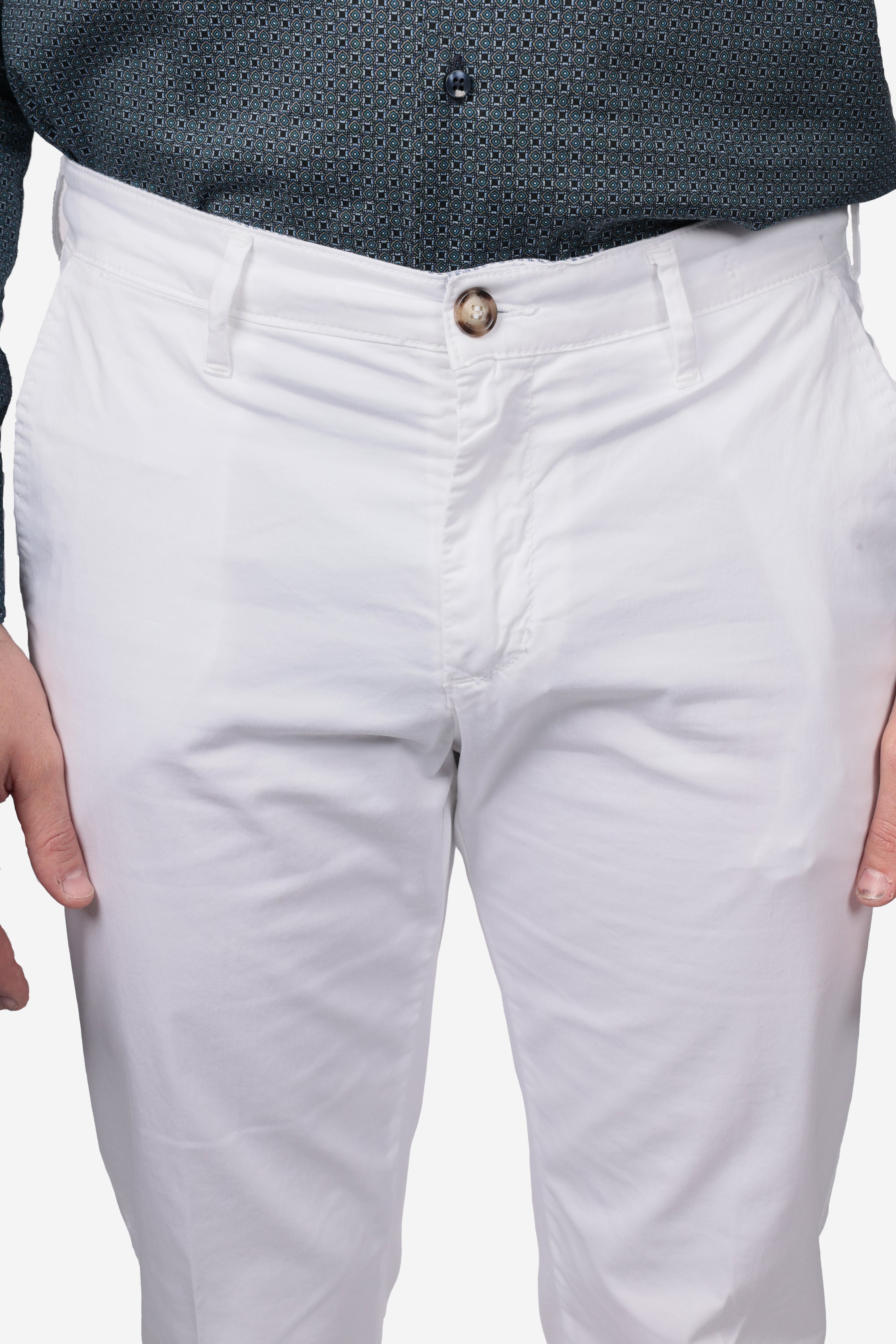 PANTALONE IN RASO DI COTONE
