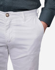 PANTALONE IN RASO DI COTONE