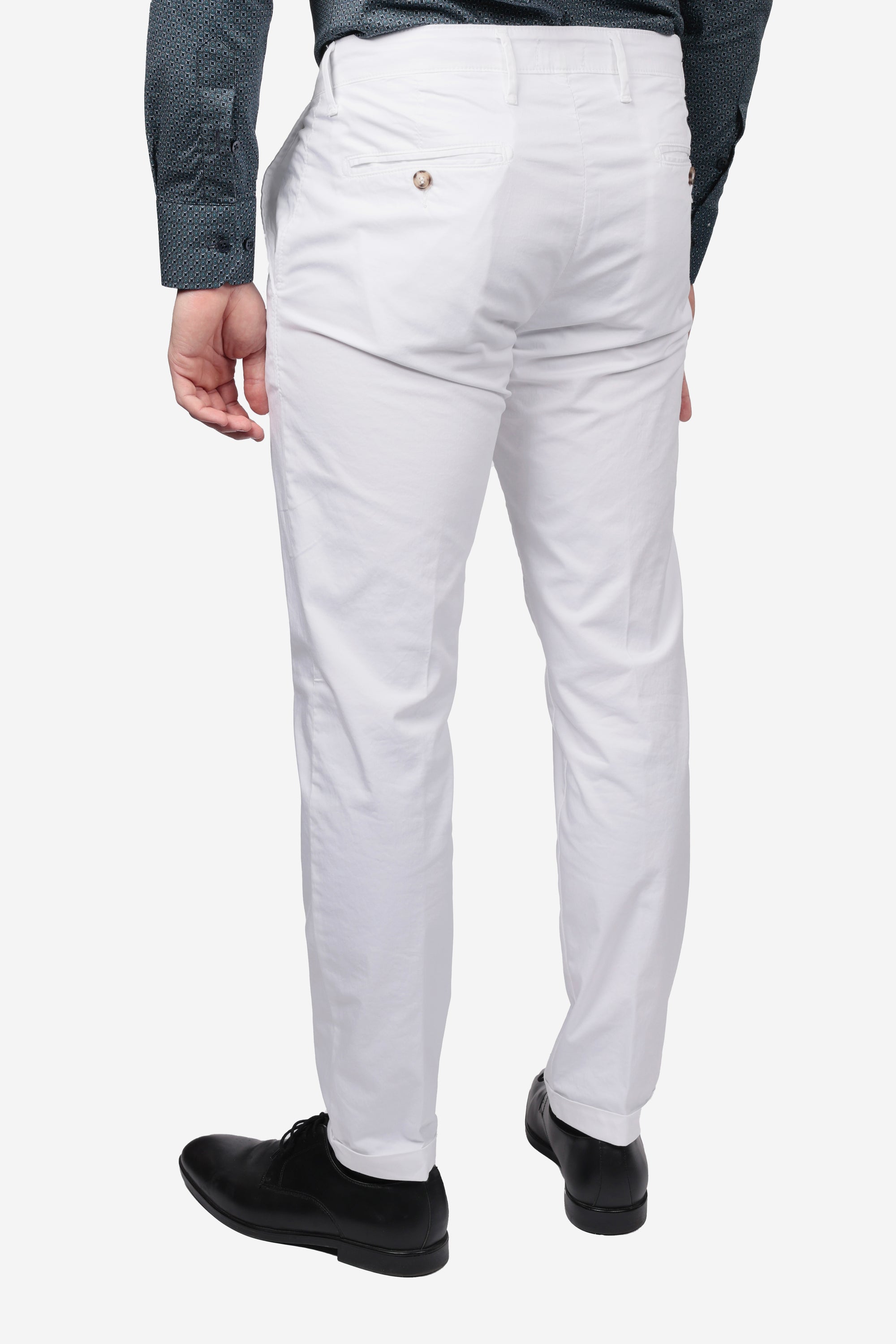 PANTALONE IN RASO DI COTONE