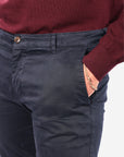 PANTALONE IN RASO DI COTONE CALDO