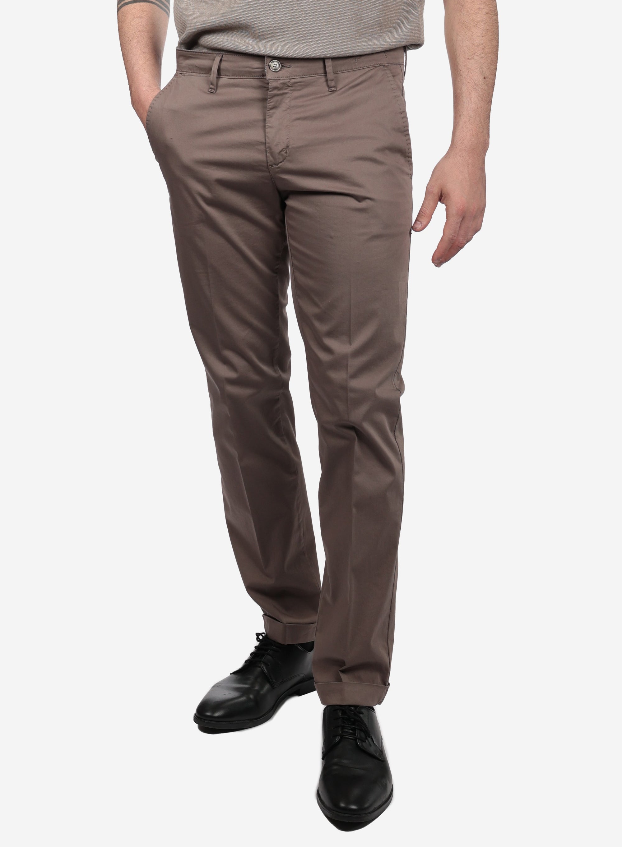 PANTALONE IN RASO DI COTONE