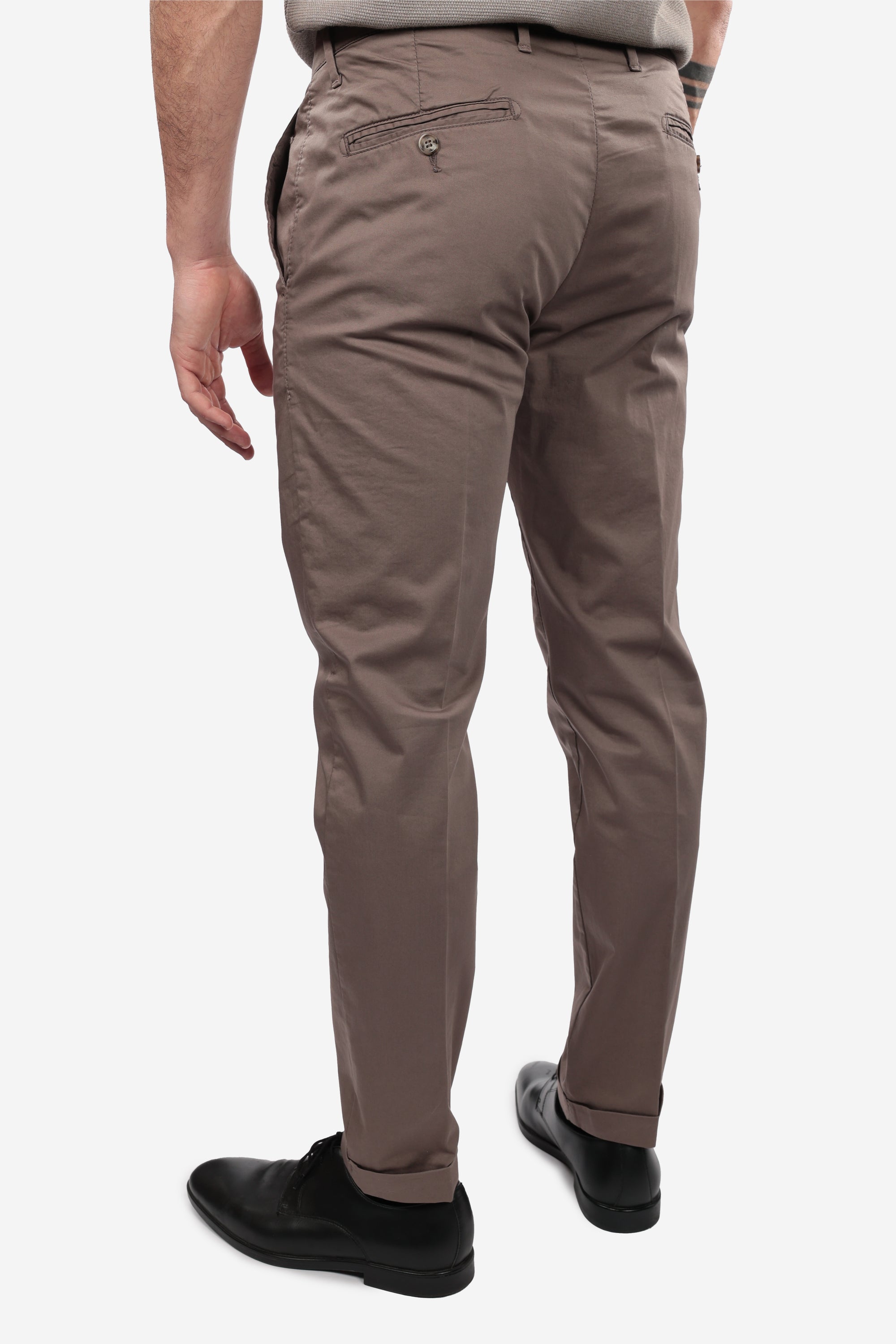 PANTALONE IN RASO DI COTONE