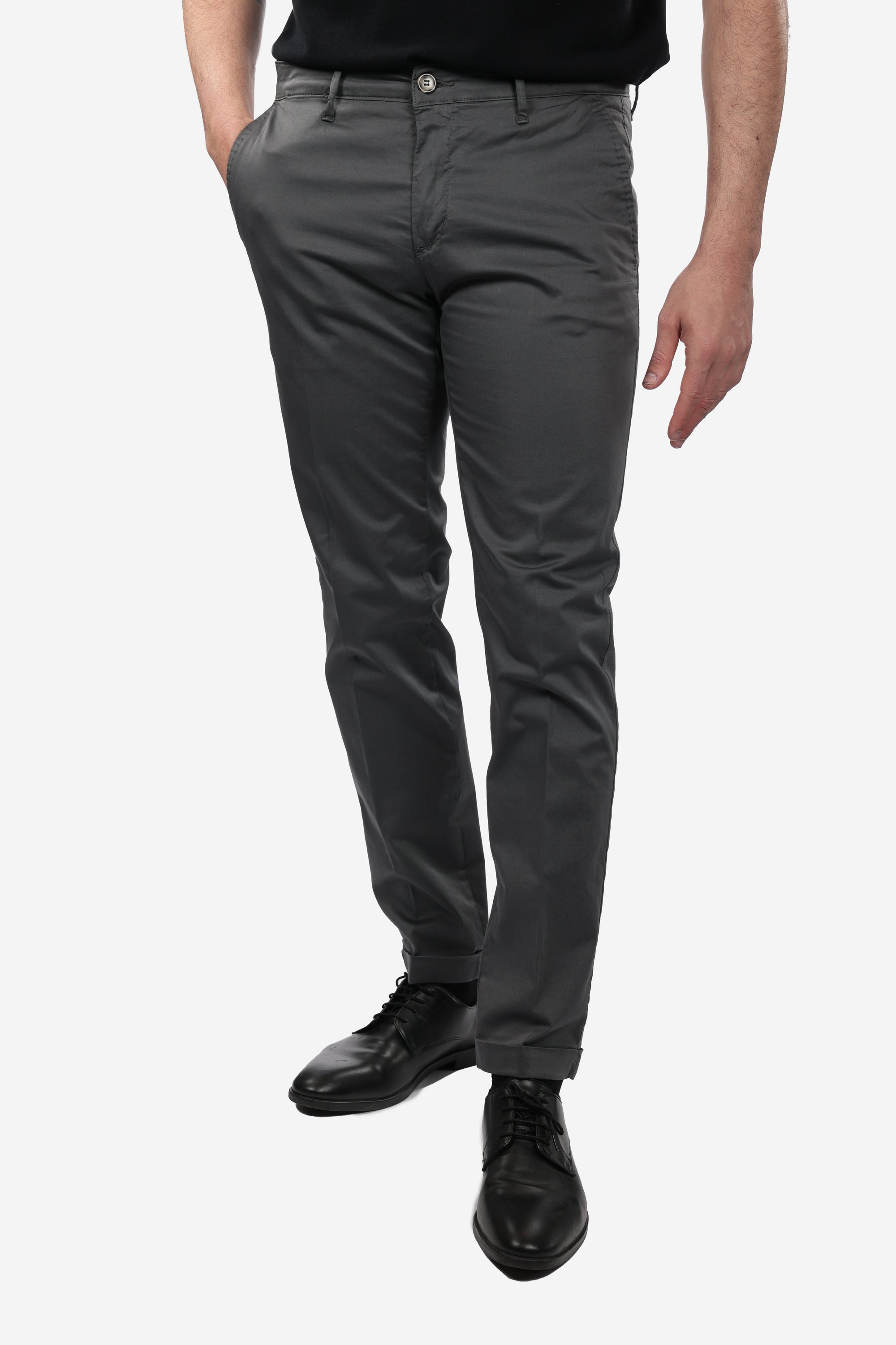 PANTALONE IN RASO DI COTONE