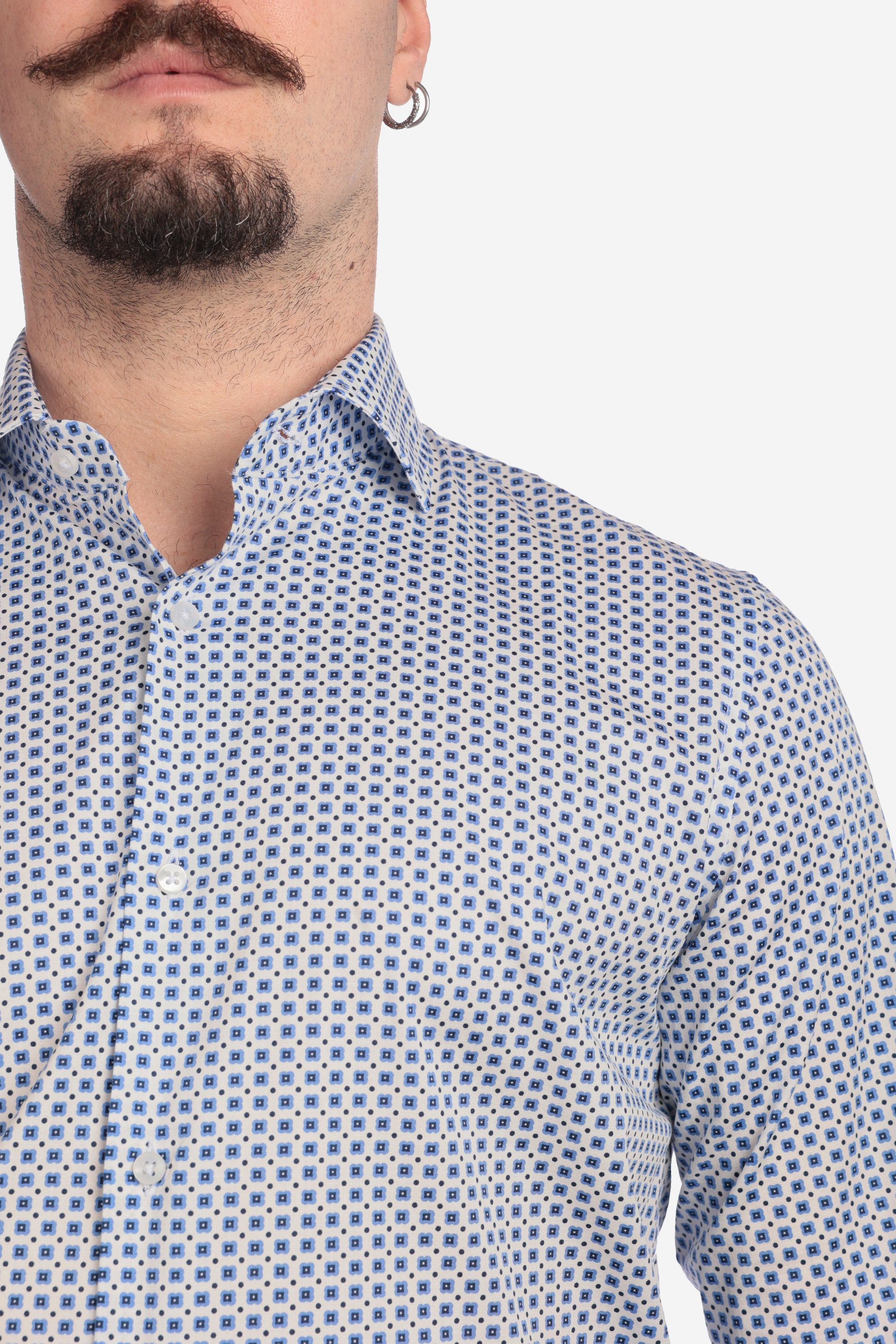 CAMICIA FANTASIA FIORI-POIS