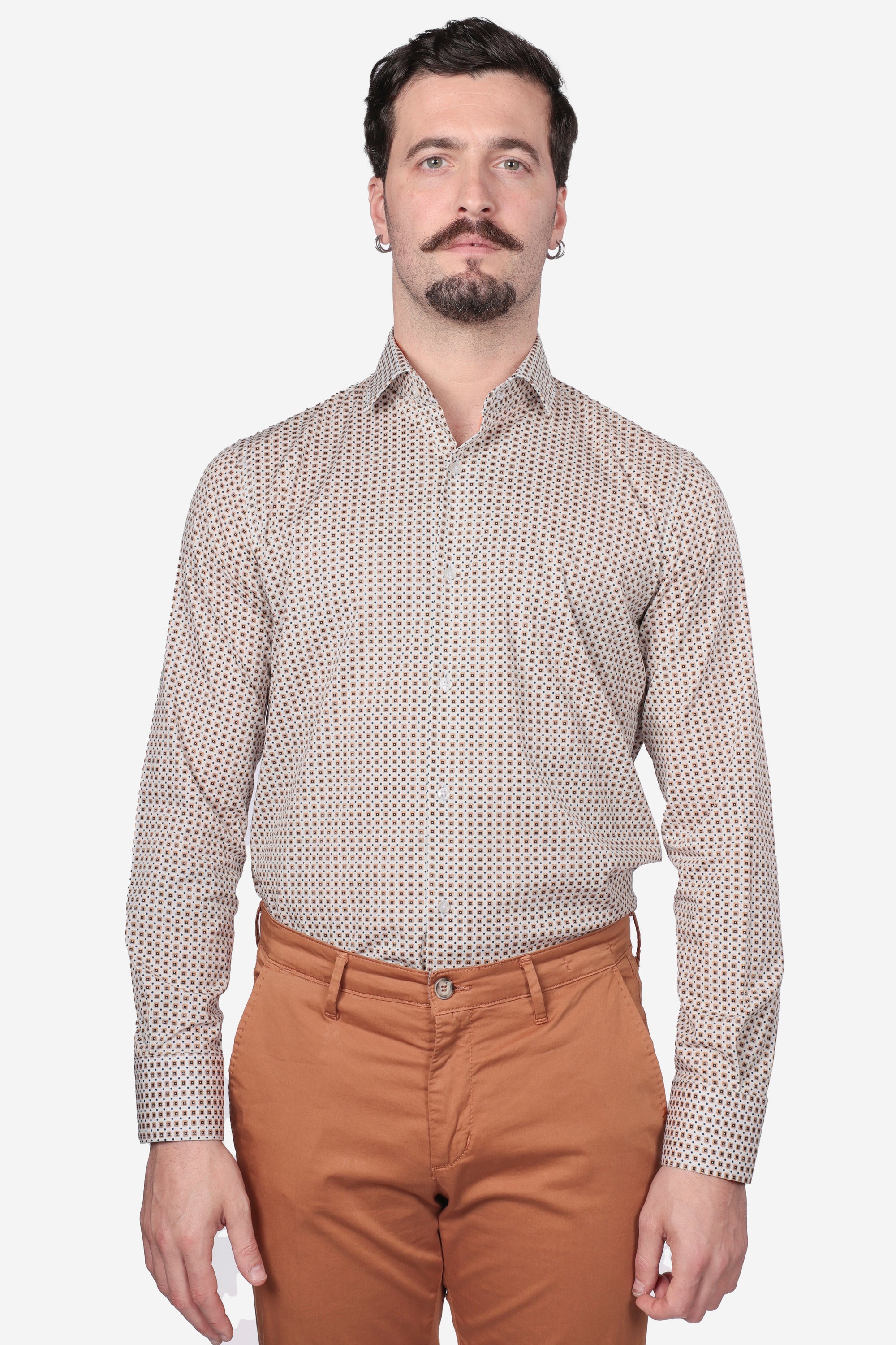 CAMICIA FANTASIA FIORI-POIS