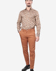 CAMICIA 100% COTONE FACILE STIRO CON FANTASIA FORME