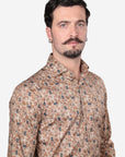 CAMICIA 100% COTONE FACILE STIRO CON FANTASIA FORME