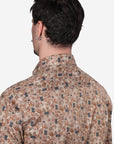 CAMICIA 100% COTONE FACILE STIRO CON FANTASIA FORME
